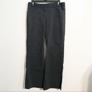 Express Editor Gray Straight Leg Career Pants